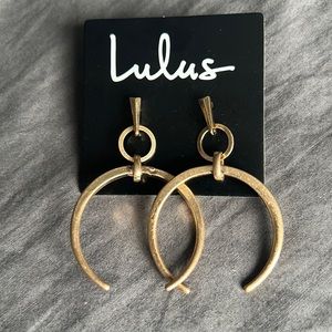 Moon earrings
